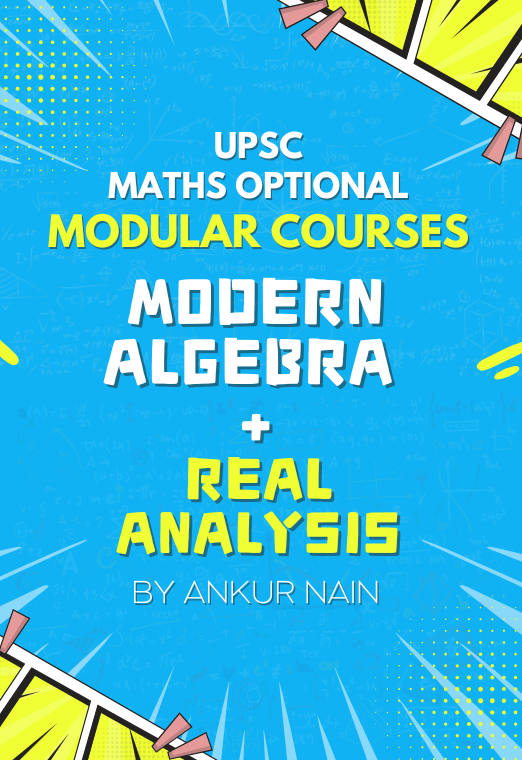 Modern Algebra + Real Analysis